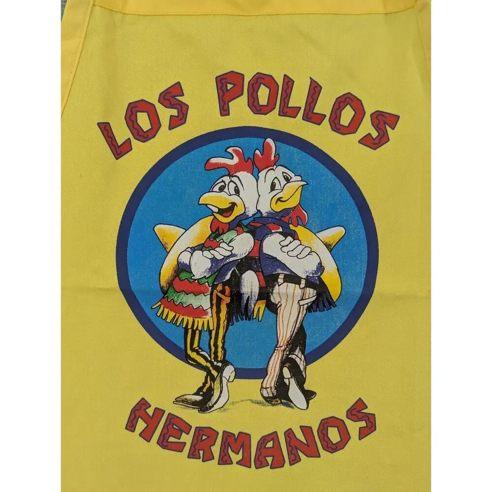 2015 50Fifty Breaking Bad Los Pollos Hermanos Yellow Apron -0325D104